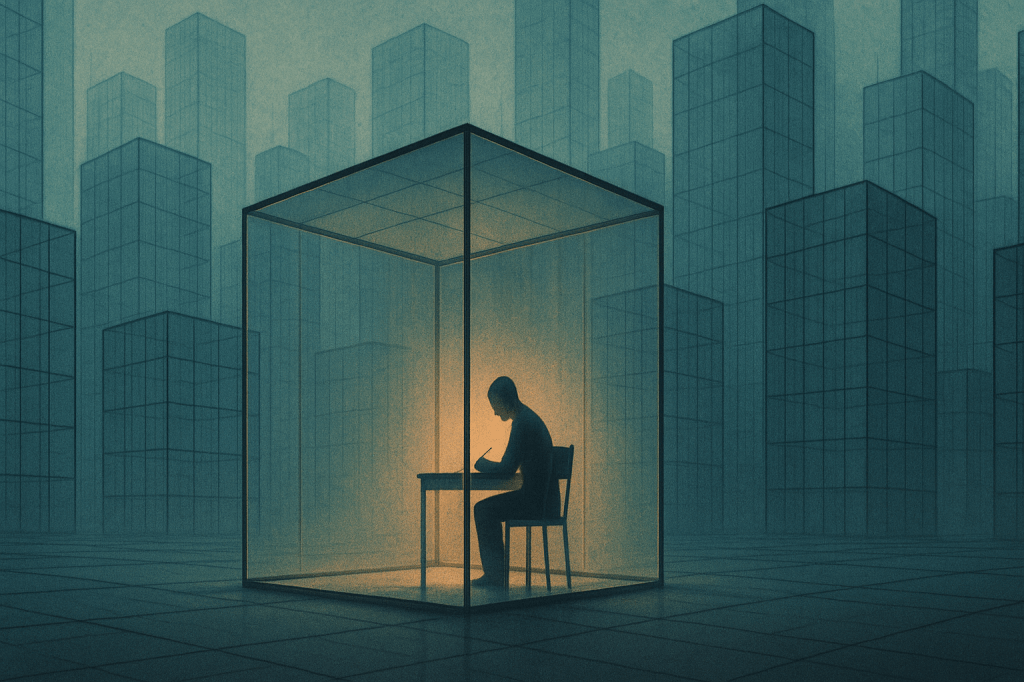 Nosotros: La privacidad en una ciudad de&nbsp;cristal